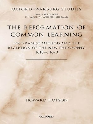 cover image of The Reformation of Common Learning
